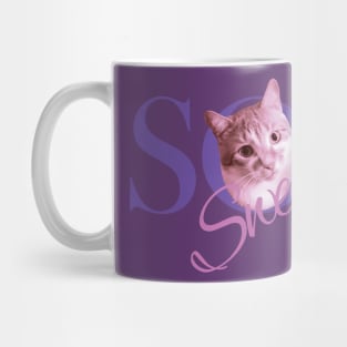 So sweet with a cat Mug